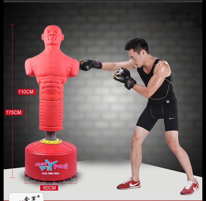 Muñeco Regulable de Boxeo y Artes Marciales con Base Sport Box