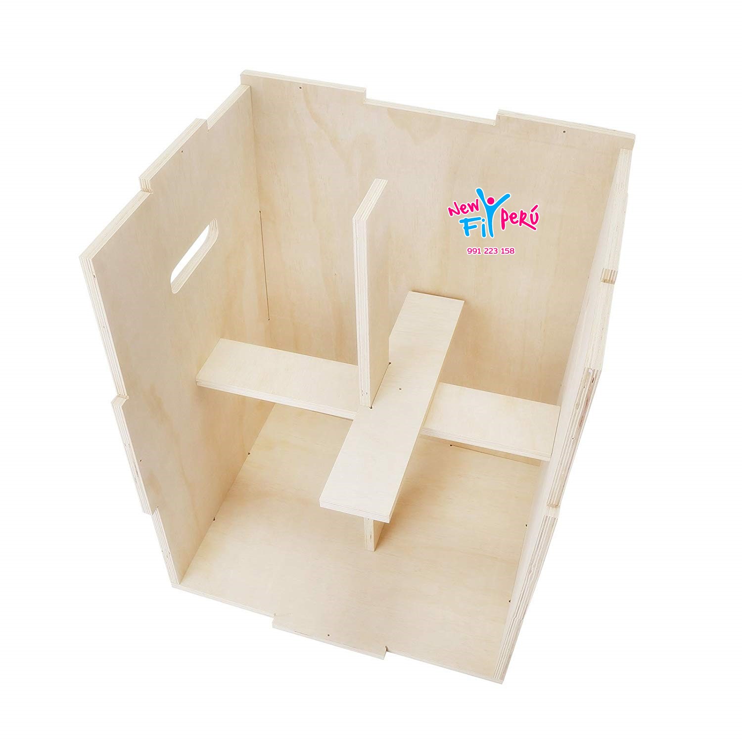 Jump Box Cajón Pliométrico de madera. Caja de salto para hacer